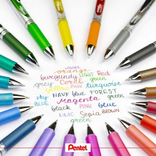 Have you got a favourite writing colour for your daily life? We offer 20 different colours.⁣
Product: Energel BL77, refillable⁣
⁣
#pentel #pentel_eu #EnerGel #pentelenergel #pentest #gelpen #gelpens #gelstift #gelschreiber #geltintenroller #pen #pentelgelpen #stift #quickdry #smooth #smoothwriting #penlover #bunt #colourful #colour #doodle #penart #farbenfroh #farben #doodles #bulletjournal