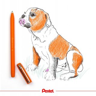 Today is world dog day! ⁣
Are you team dog or team cat?⁣
created by @dianasoriat. ⁣
⁣
Product: ⁣
iZee ballpoint pen BX460, available in 8 colours, refillable⁣
⁣
#pentel #pentel_eu #iZee #Pentelizee #ballpointpen #kugelschreiber #ballpointpenart #penart #pen #ballpointpendrawing #hundezeichnung #animals #animaldrawing #worlddogday #welthundetag #dogday #doglover #dog #hund #teamdog #drawing #ballpointart #bulldog
