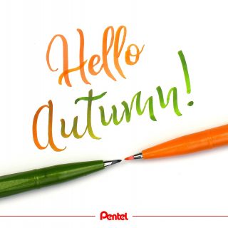 Hello autumn!⁣
Did you know that you can blend our Brush Sign Pens? ⁣
Just put the tips together and start writing with one of the brush pens and you will see the effects like in this post. What is your favourite colour combination?⁣
⁣
Product: Brush Sign Pen SES15⁣
⁣
#pentel #pentel_eu #pentelarts #pentelbrushsignpen #brushsignpen #brushpen #blendung #handlettering #brushlettering #lettering #autumn #fall #herbst #autumnlettering #calligraphy #brushcalligraphy #handlettered #handwriting #stationary #blending